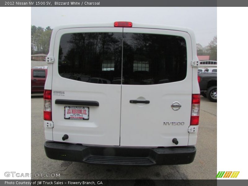 Blizzard White / Charcoal 2012 Nissan NV 1500 SV