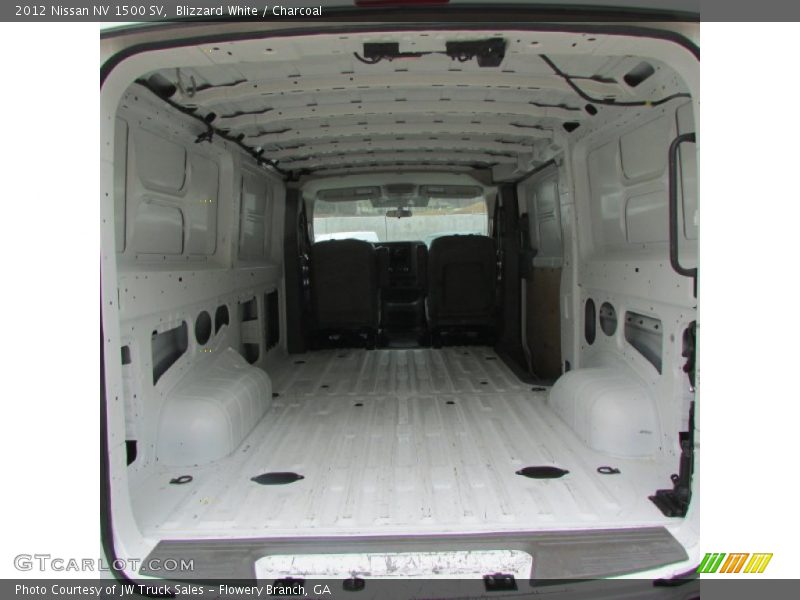 Blizzard White / Charcoal 2012 Nissan NV 1500 SV