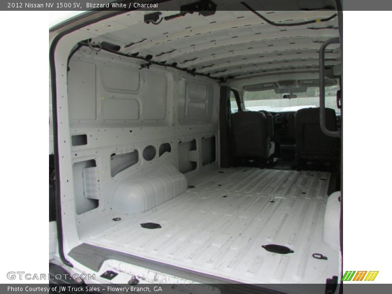 Blizzard White / Charcoal 2012 Nissan NV 1500 SV