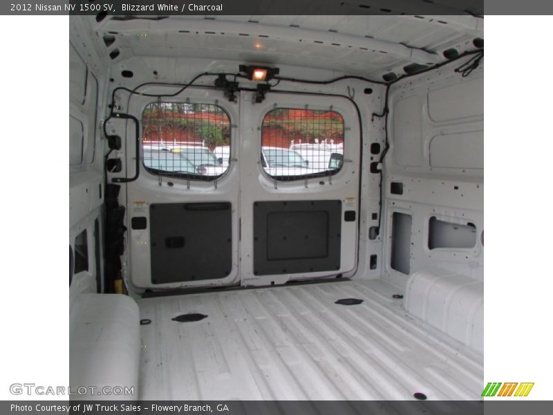 Blizzard White / Charcoal 2012 Nissan NV 1500 SV