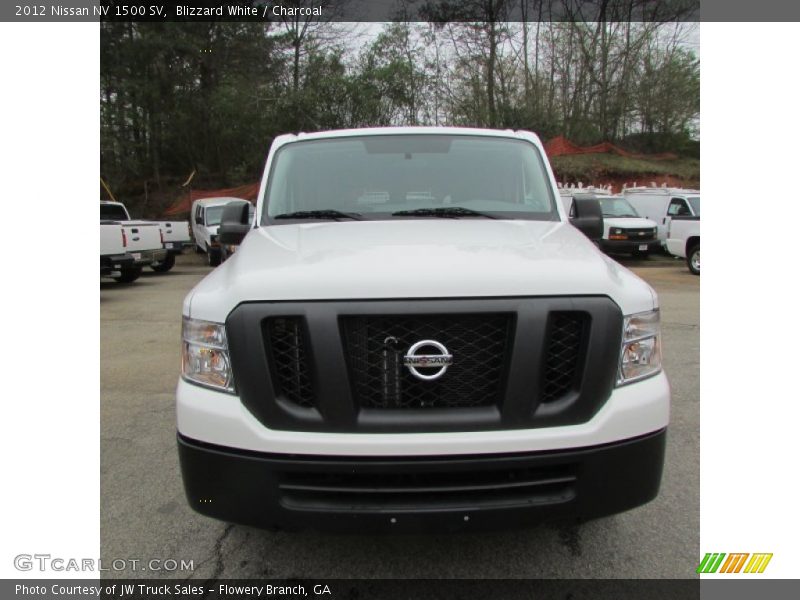 Blizzard White / Charcoal 2012 Nissan NV 1500 SV