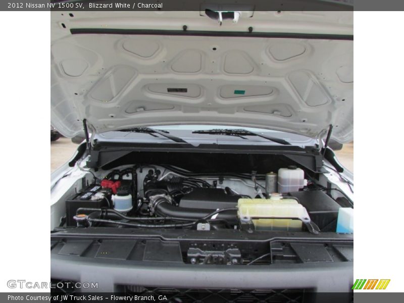 Blizzard White / Charcoal 2012 Nissan NV 1500 SV