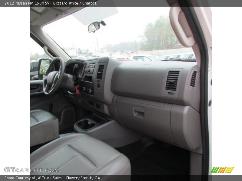 Blizzard White / Charcoal 2012 Nissan NV 1500 SV