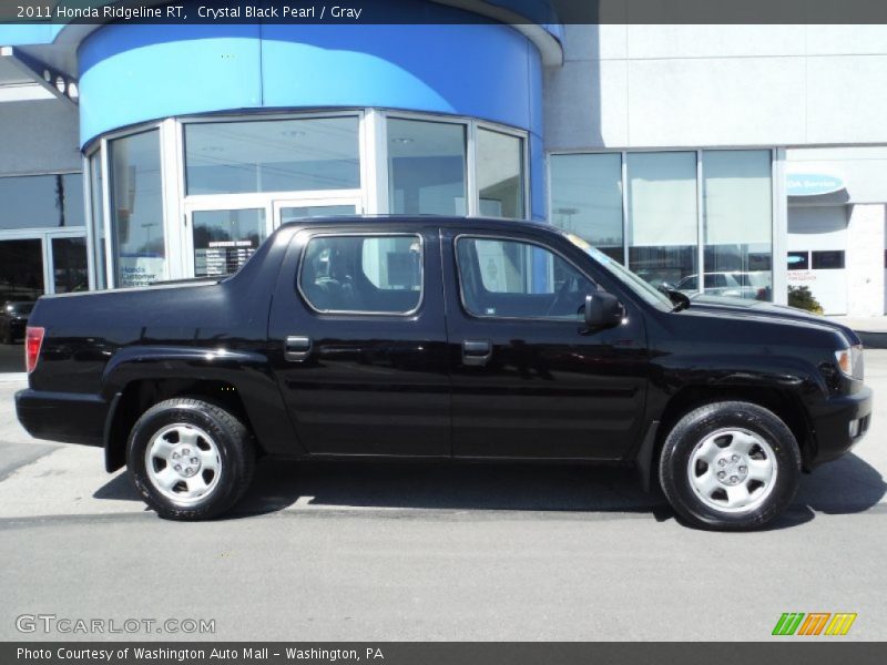 Crystal Black Pearl / Gray 2011 Honda Ridgeline RT