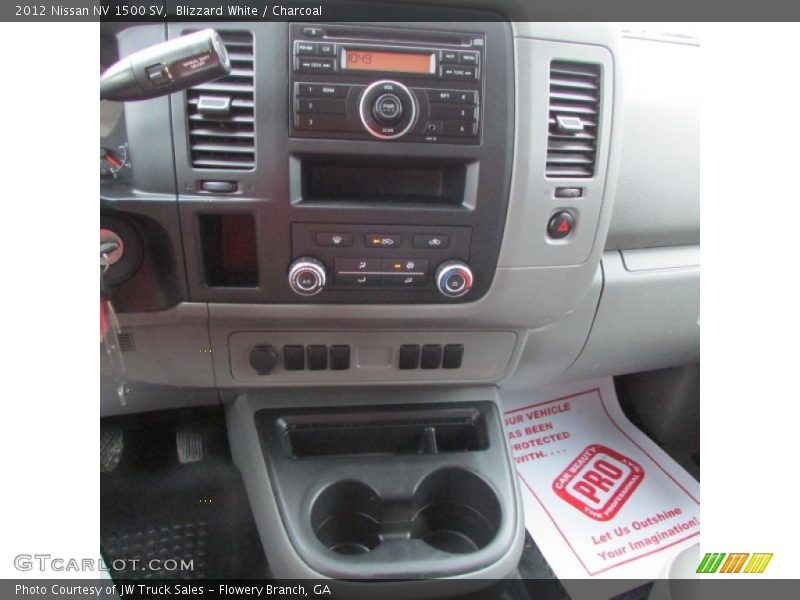 Blizzard White / Charcoal 2012 Nissan NV 1500 SV