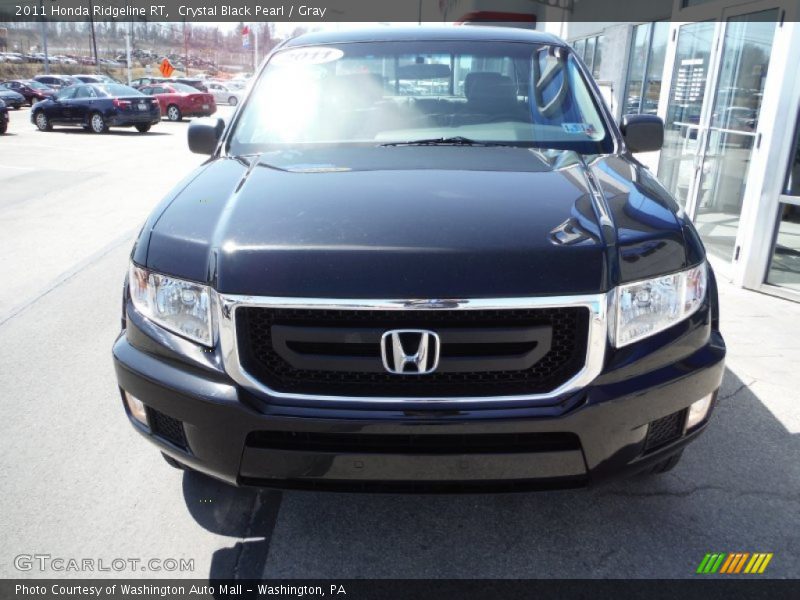 Crystal Black Pearl / Gray 2011 Honda Ridgeline RT