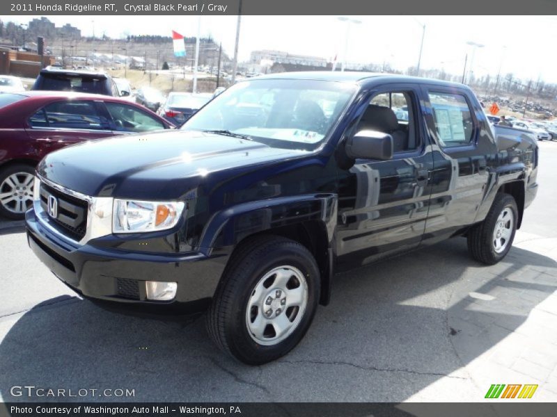 Crystal Black Pearl / Gray 2011 Honda Ridgeline RT