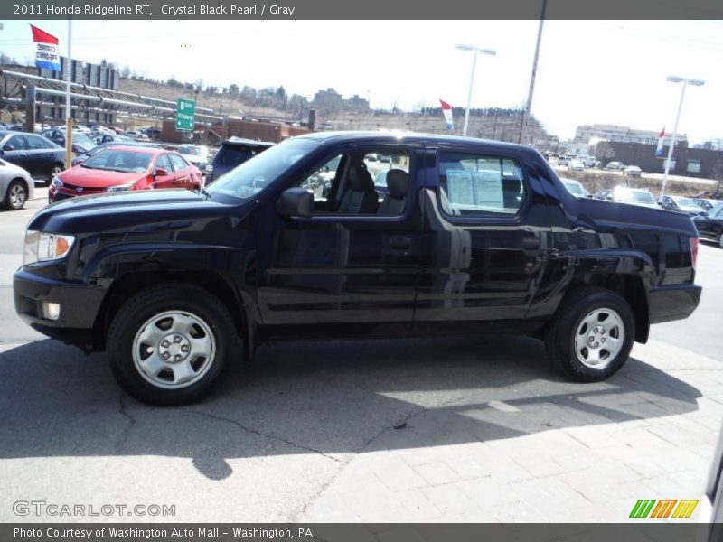 Crystal Black Pearl / Gray 2011 Honda Ridgeline RT