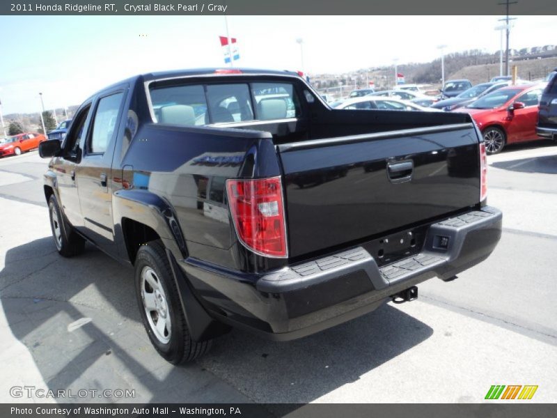 Crystal Black Pearl / Gray 2011 Honda Ridgeline RT