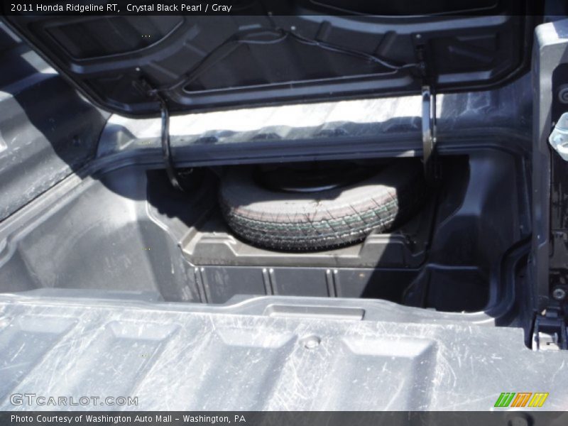 Crystal Black Pearl / Gray 2011 Honda Ridgeline RT