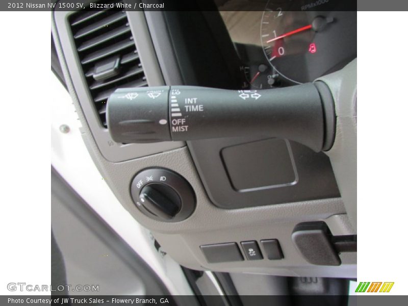 Blizzard White / Charcoal 2012 Nissan NV 1500 SV