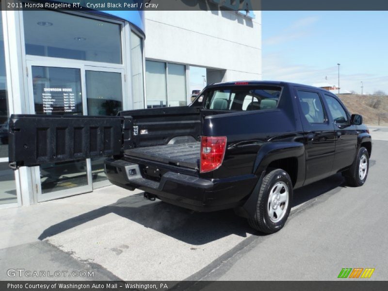 Crystal Black Pearl / Gray 2011 Honda Ridgeline RT