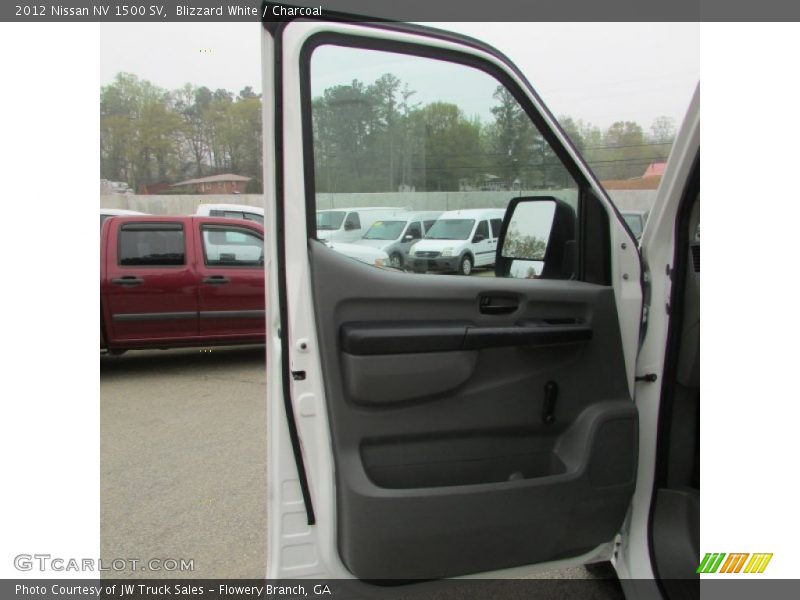 Blizzard White / Charcoal 2012 Nissan NV 1500 SV