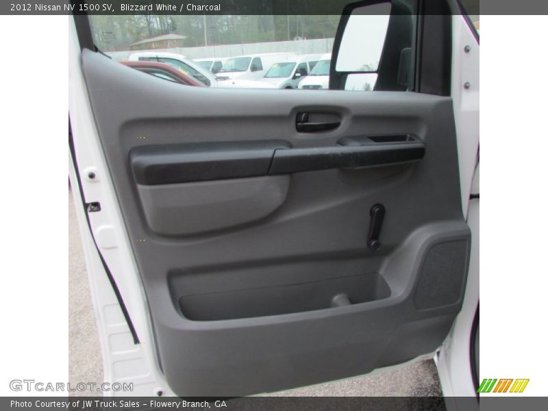 Blizzard White / Charcoal 2012 Nissan NV 1500 SV