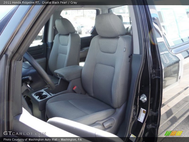 Crystal Black Pearl / Gray 2011 Honda Ridgeline RT
