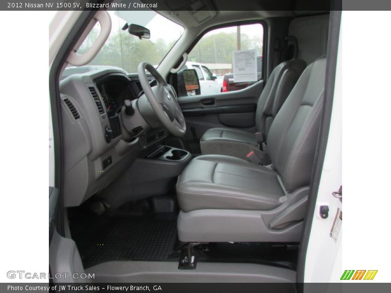 Blizzard White / Charcoal 2012 Nissan NV 1500 SV