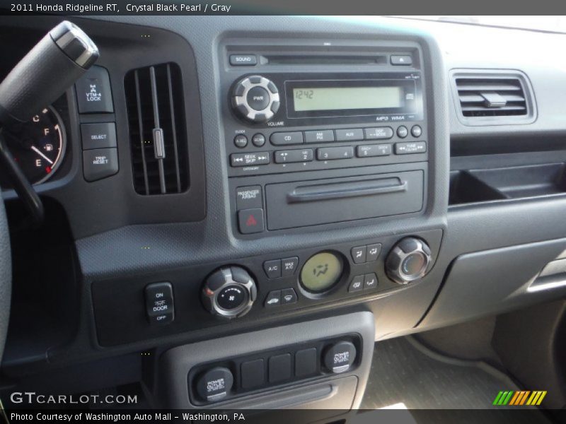 Crystal Black Pearl / Gray 2011 Honda Ridgeline RT