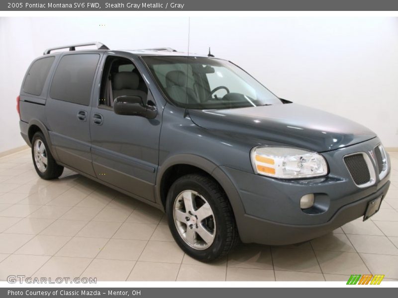 Stealth Gray Metallic / Gray 2005 Pontiac Montana SV6 FWD