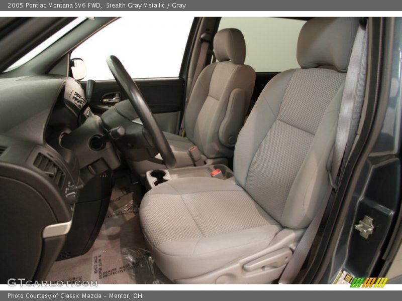 Stealth Gray Metallic / Gray 2005 Pontiac Montana SV6 FWD