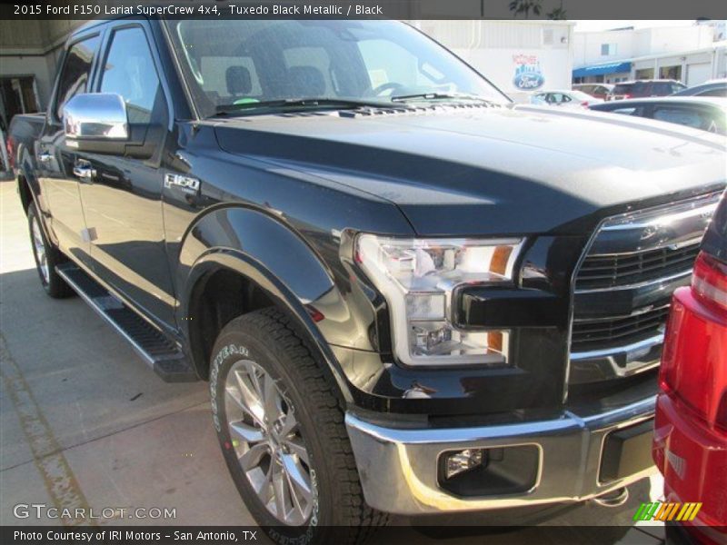 Tuxedo Black Metallic / Black 2015 Ford F150 Lariat SuperCrew 4x4