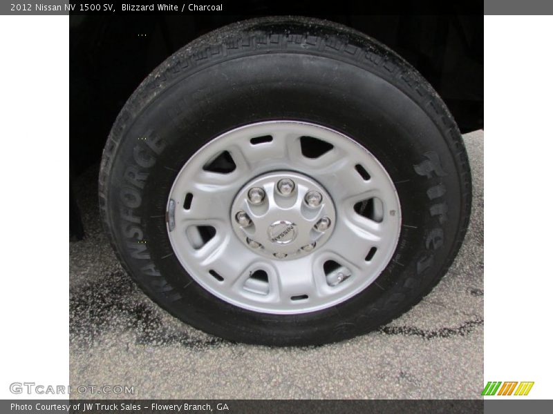 Blizzard White / Charcoal 2012 Nissan NV 1500 SV