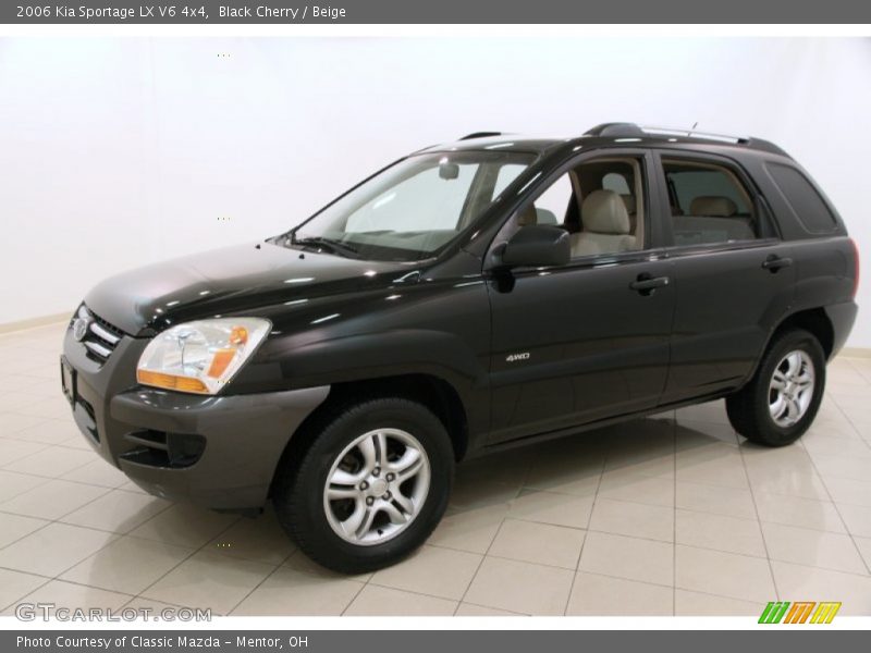 Black Cherry / Beige 2006 Kia Sportage LX V6 4x4