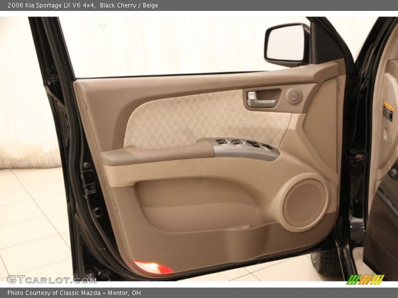 Black Cherry / Beige 2006 Kia Sportage LX V6 4x4