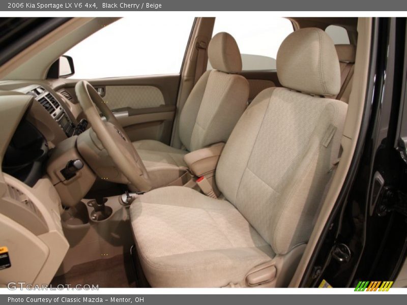 Black Cherry / Beige 2006 Kia Sportage LX V6 4x4