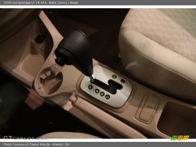 Black Cherry / Beige 2006 Kia Sportage LX V6 4x4