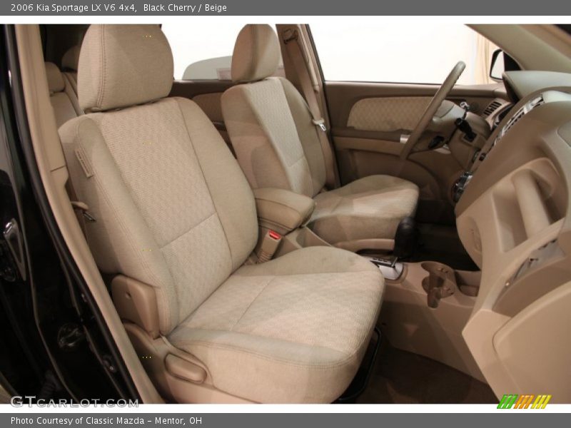 Black Cherry / Beige 2006 Kia Sportage LX V6 4x4