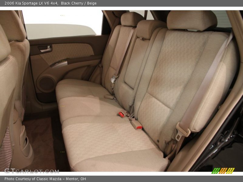 Black Cherry / Beige 2006 Kia Sportage LX V6 4x4
