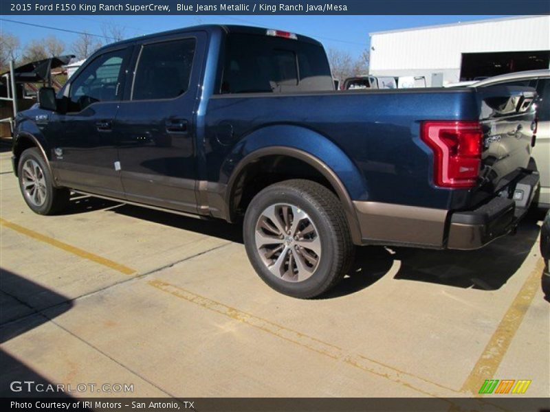  2015 F150 King Ranch SuperCrew Blue Jeans Metallic