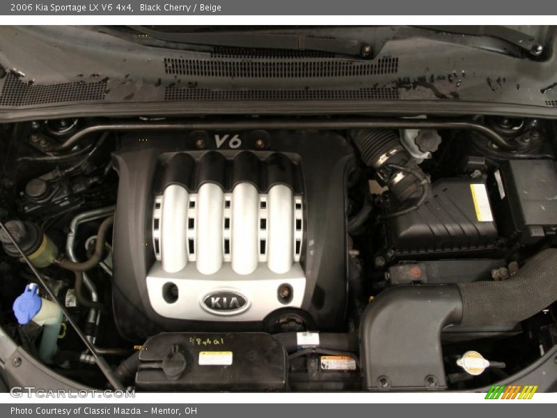 Black Cherry / Beige 2006 Kia Sportage LX V6 4x4