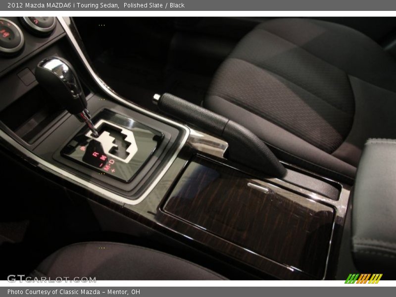 Polished Slate / Black 2012 Mazda MAZDA6 i Touring Sedan