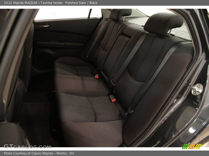 Polished Slate / Black 2012 Mazda MAZDA6 i Touring Sedan