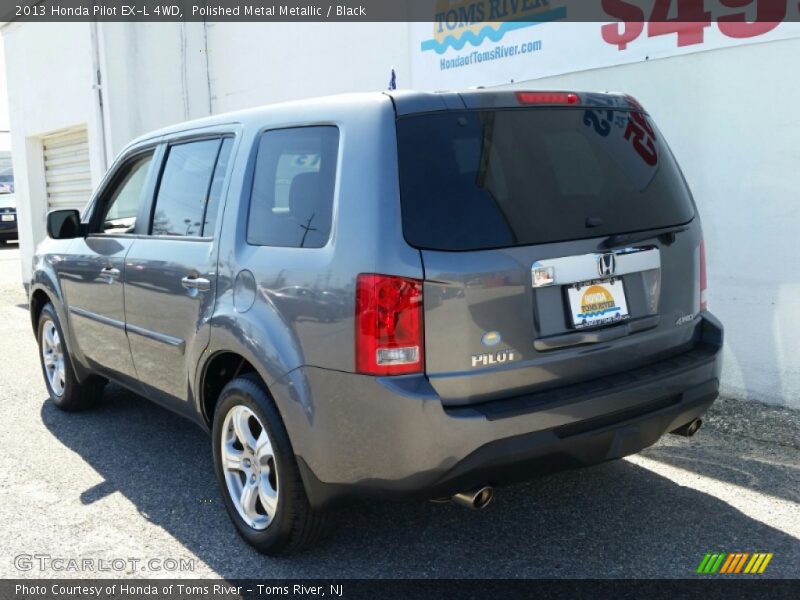 Polished Metal Metallic / Black 2013 Honda Pilot EX-L 4WD