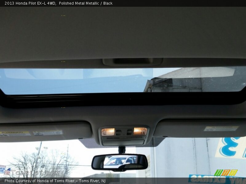 Polished Metal Metallic / Black 2013 Honda Pilot EX-L 4WD