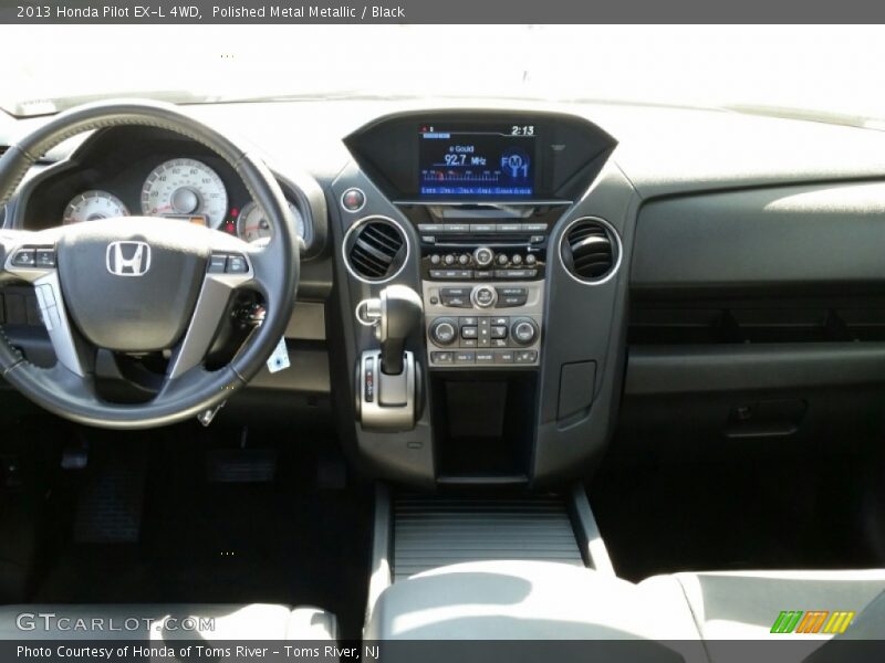 Polished Metal Metallic / Black 2013 Honda Pilot EX-L 4WD