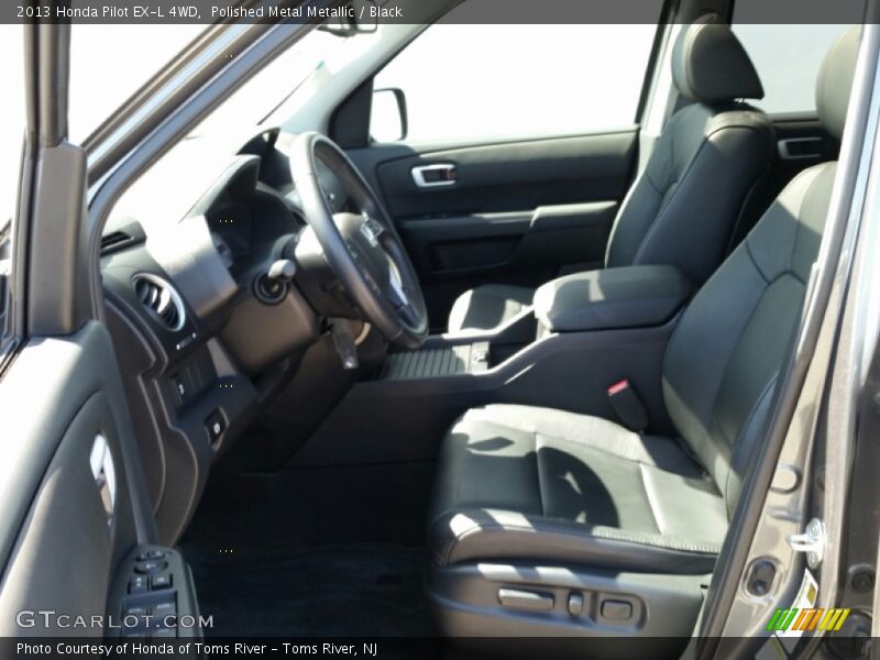 Polished Metal Metallic / Black 2013 Honda Pilot EX-L 4WD