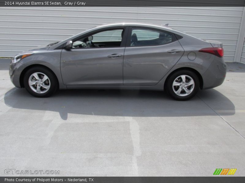 Gray / Gray 2014 Hyundai Elantra SE Sedan
