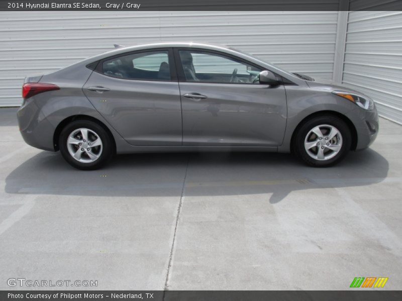 Gray / Gray 2014 Hyundai Elantra SE Sedan