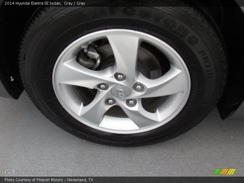 Gray / Gray 2014 Hyundai Elantra SE Sedan