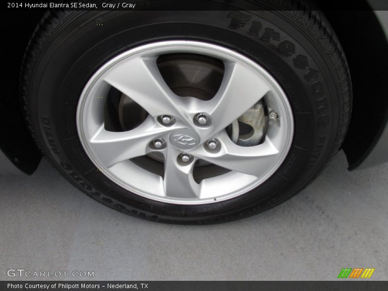 Gray / Gray 2014 Hyundai Elantra SE Sedan
