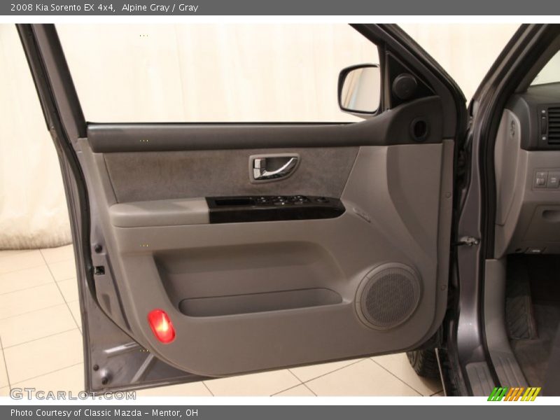 Alpine Gray / Gray 2008 Kia Sorento EX 4x4