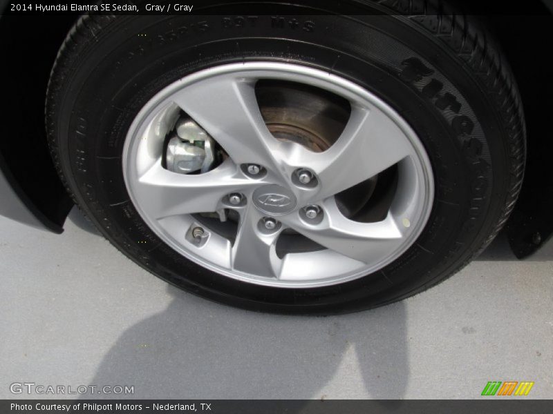 Gray / Gray 2014 Hyundai Elantra SE Sedan