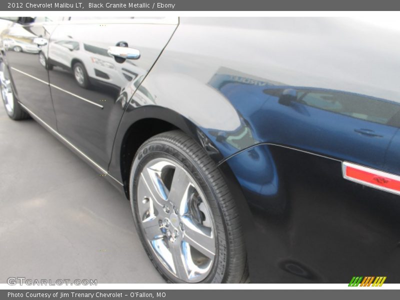 Black Granite Metallic / Ebony 2012 Chevrolet Malibu LT