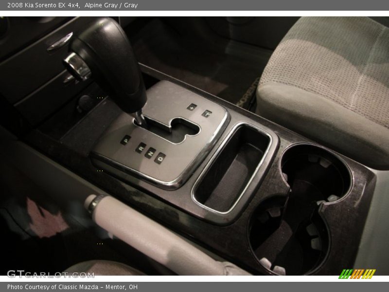 Alpine Gray / Gray 2008 Kia Sorento EX 4x4