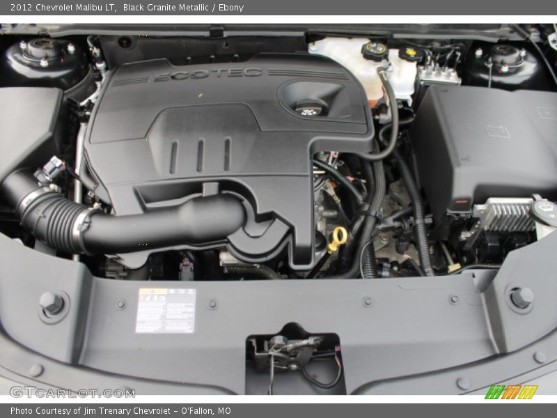 Black Granite Metallic / Ebony 2012 Chevrolet Malibu LT