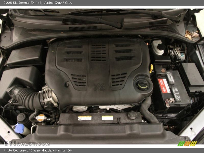 Alpine Gray / Gray 2008 Kia Sorento EX 4x4