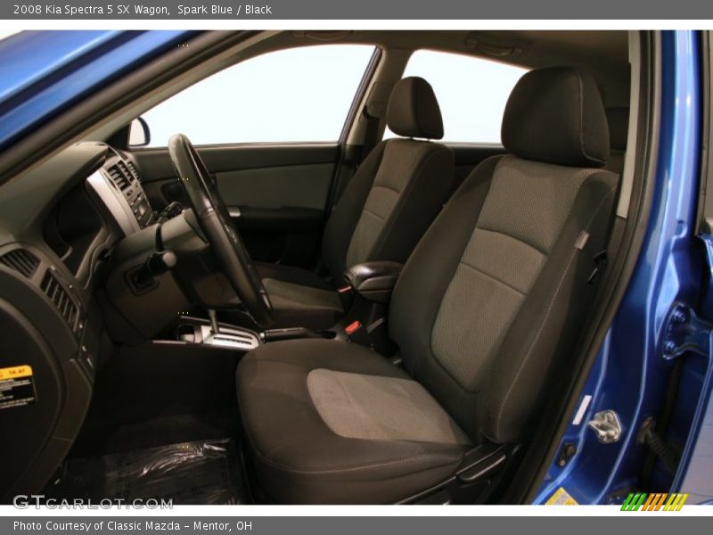 Spark Blue / Black 2008 Kia Spectra 5 SX Wagon